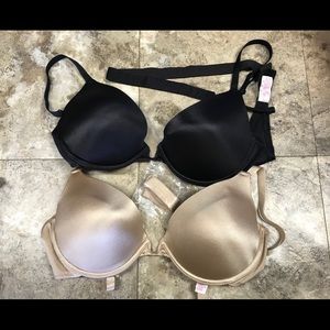 Lily of France low cut bra set